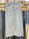 Summer Casual Slit Denim Skirts